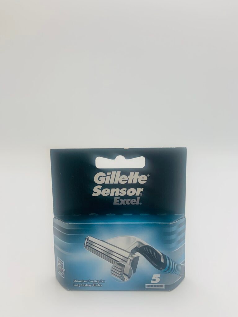 Gillette borotvabetét 5 db Sensor Excel – front