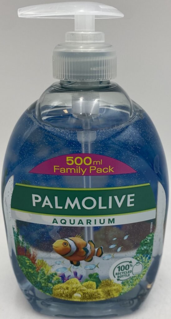 Palmolive folyékony szappan pumpás 500 ml Aquarium – front