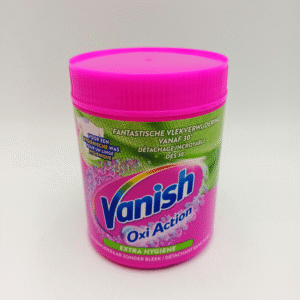 Vanish folttisztító por 470 g Oxi Action Pink Extra Hygiene – front