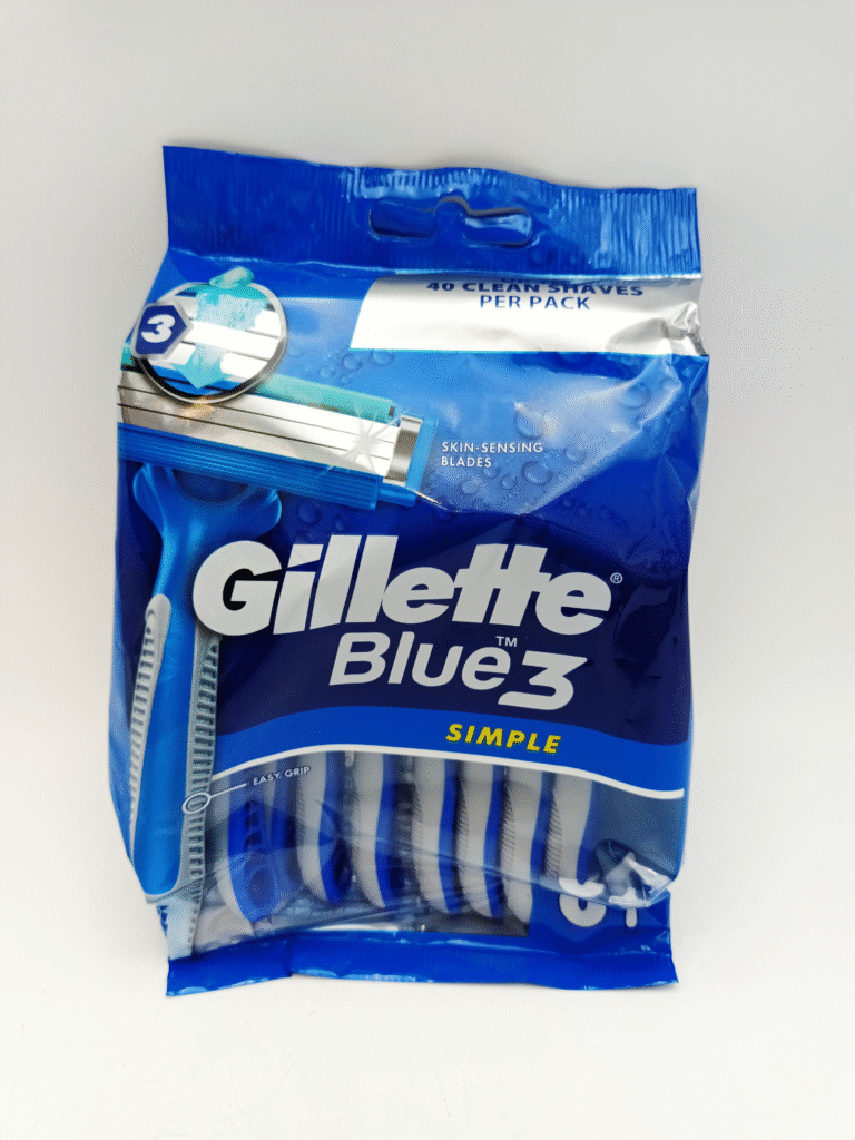 Gillette eldobható borotva 8 db Blue 3 Simple – front