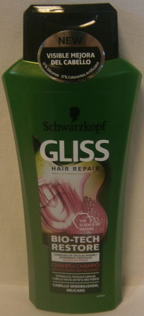 Gliss Kur sampon 400 ml Bio-Tech Restore – front