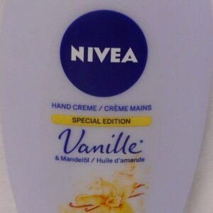 Nivea kézkrém ovális 75 ml Care Vanilla – front