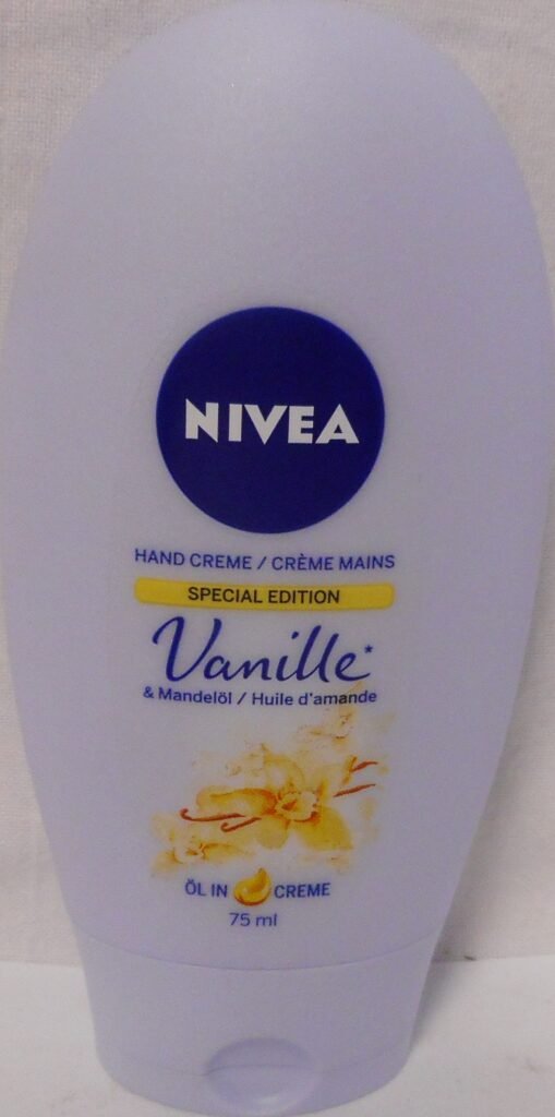 Nivea kézkrém ovális 75 ml Care Vanilla – front