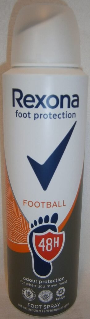 Rexona lábspray 150 ml Football – front