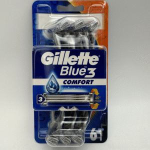 Gillette eldobható borotva 6 db Blue 3 Comfort – front