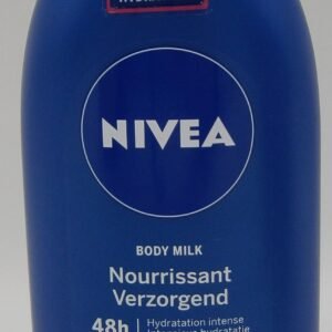 Nivea testápoló pumpás 400 ml Body Milk Nourishing – front