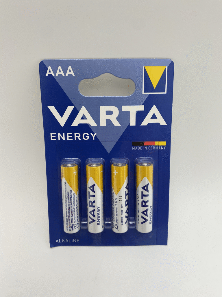 Varta elem AAA 4 db-os Energy – front