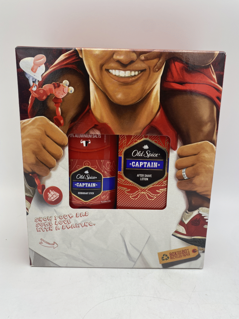 Old Spice ajándékcsomag Captain after shave 100 ml+stift 50 ml – front