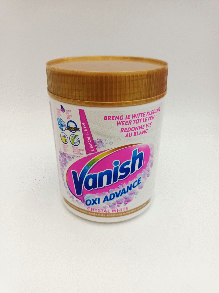 Vanish folttisztító por 470 g Oxi Action White – front