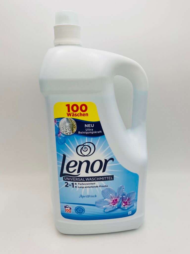 Lenor folyékony mosószer 100 mosás 5,5 l April Fresh – front