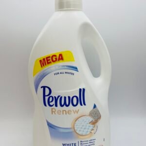 Perwoll folyékony mosószer 62 mosás 3,72 l Renew White – front