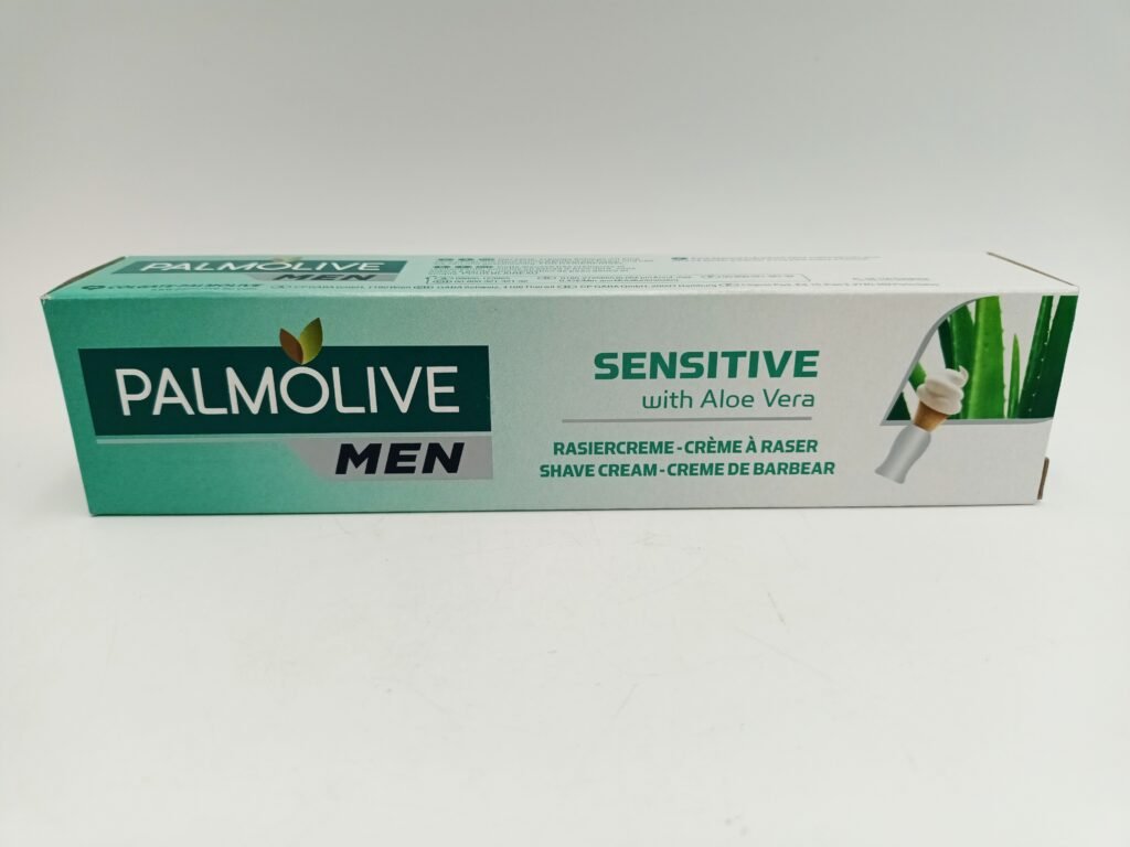 Palmolive borotvakrém 100 ml Sensitive Aloe Vera – front