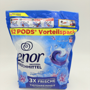 Lenor folyékony kapszula 52 mosás 52 db April Fresh – front