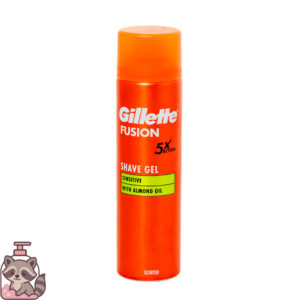 Gillette borotvagél 200 ml Fusion Sensitive with Almond Oil