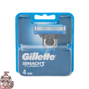 Gillette borotvabetét 4 db Mach3 Turbo